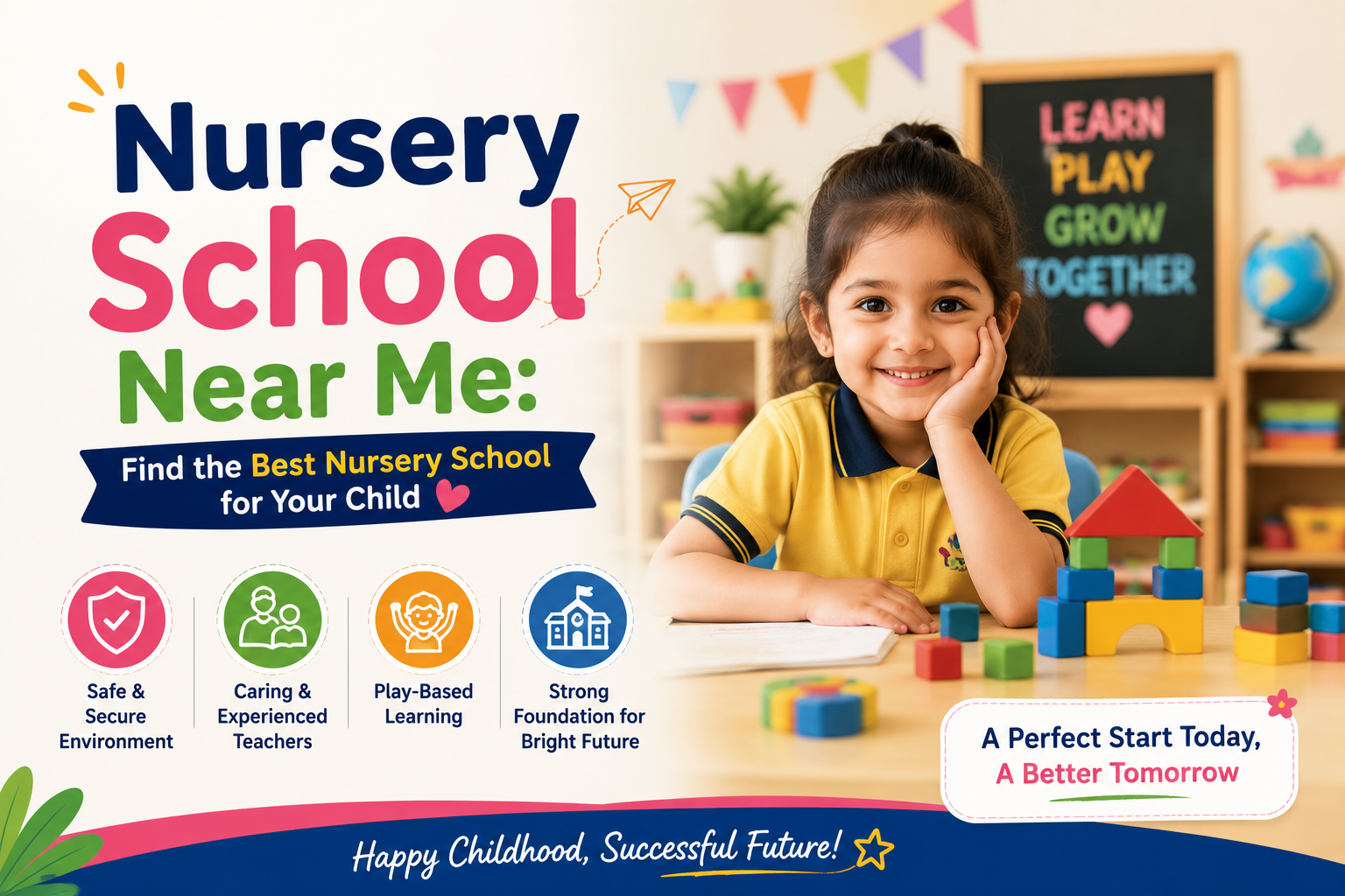 Nursery School Near Me: Find the Best Nursery School for Your Child