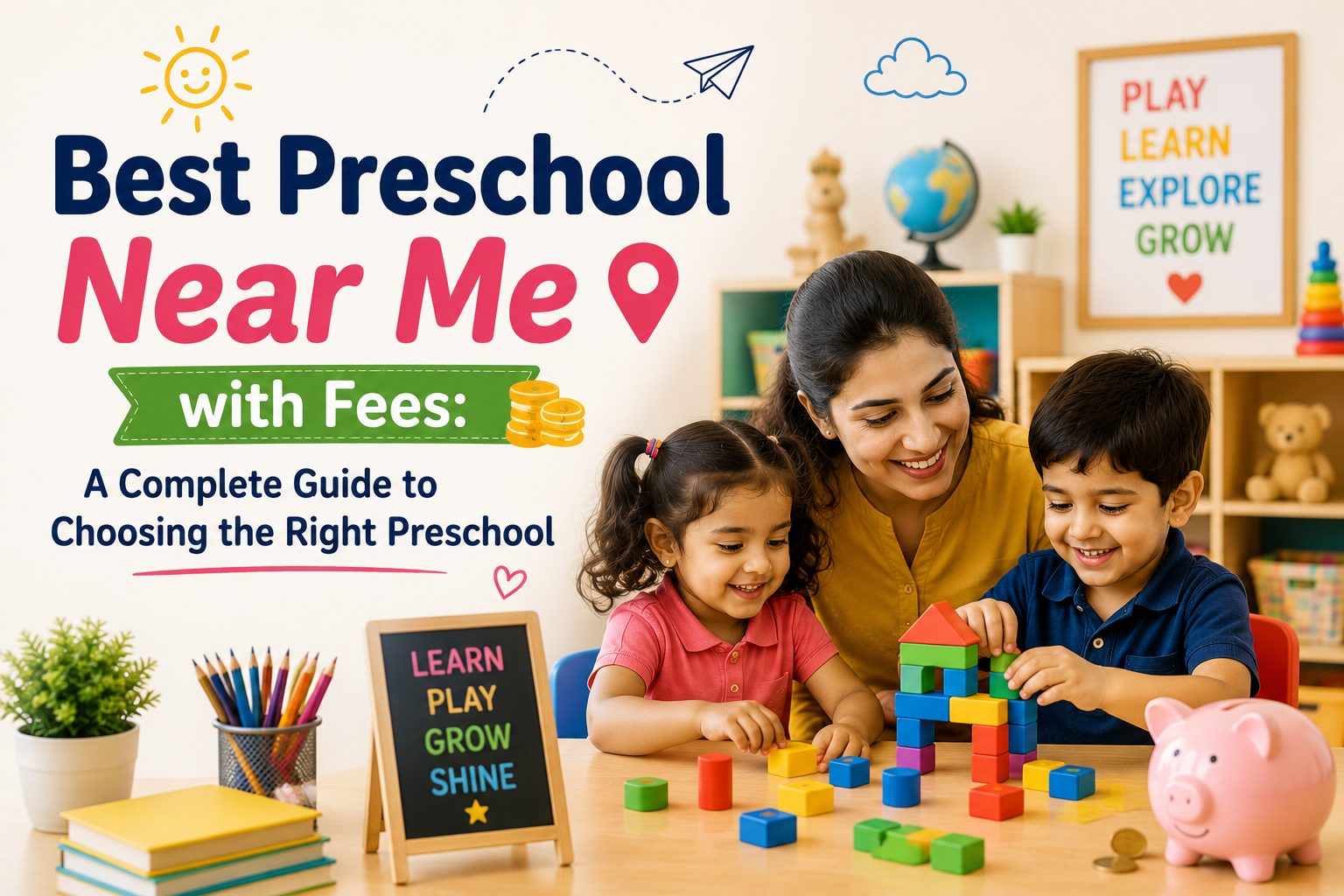 Best Preschool Near Me with Fees: A Complete Guide to Choosing the Right Preschool