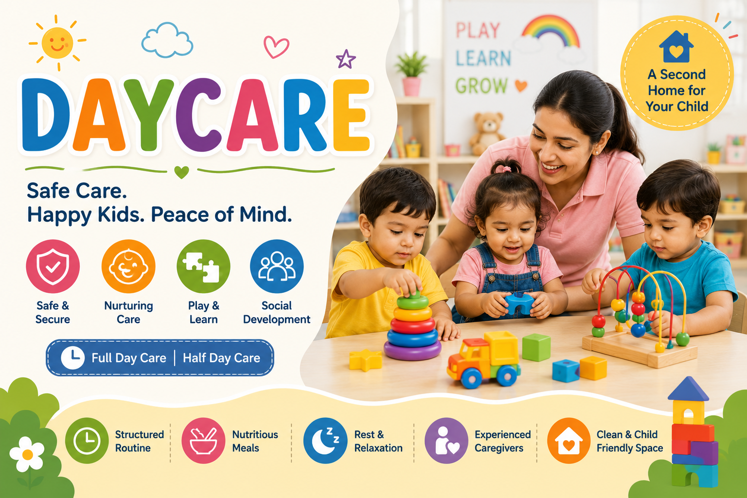 Best Daycare in Bangalore – Safe & Trusted Childcare for Every Family in Bengaluru