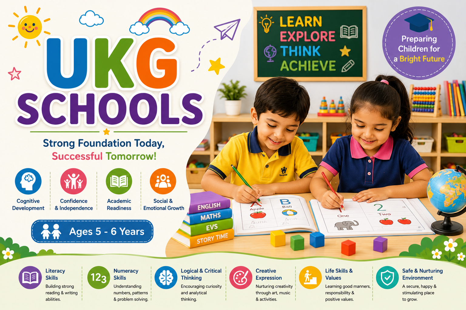 UKG Admission in Bangalore – Find the Best UKG Schools in Bengaluru