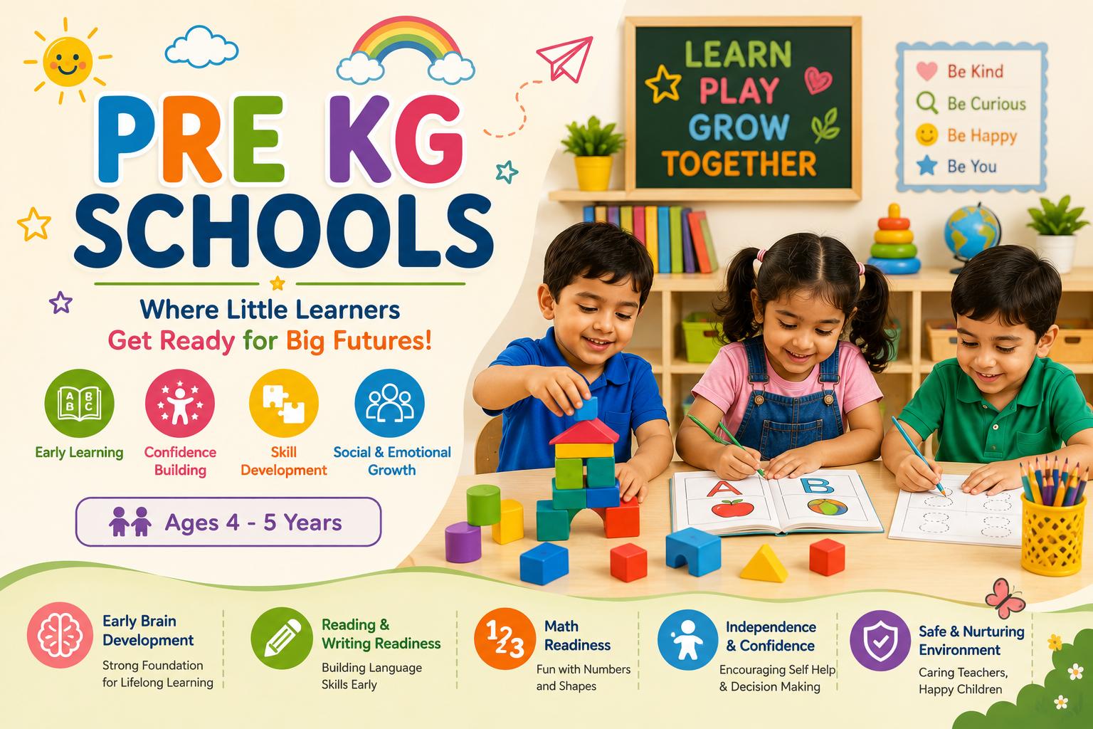 Pre KG Admission in Bangalore – Find the Best Pre KG Schools in Bengaluru