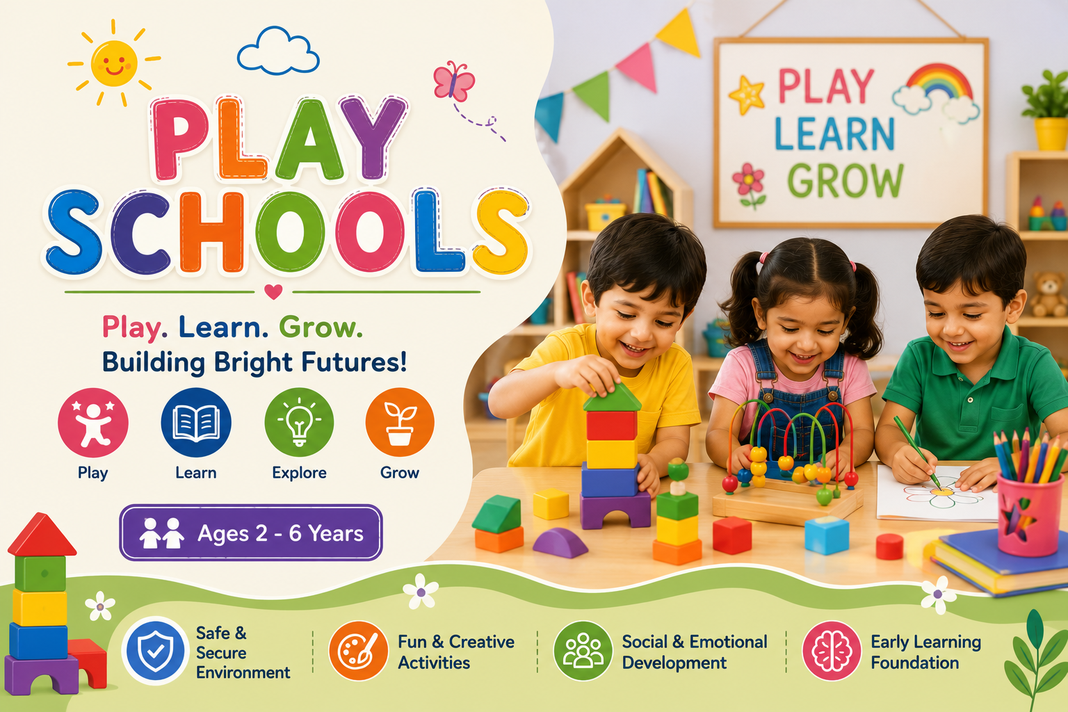 Best Play Schools in Bangalore – Find the Perfect Play School for Your Child in Bengaluru