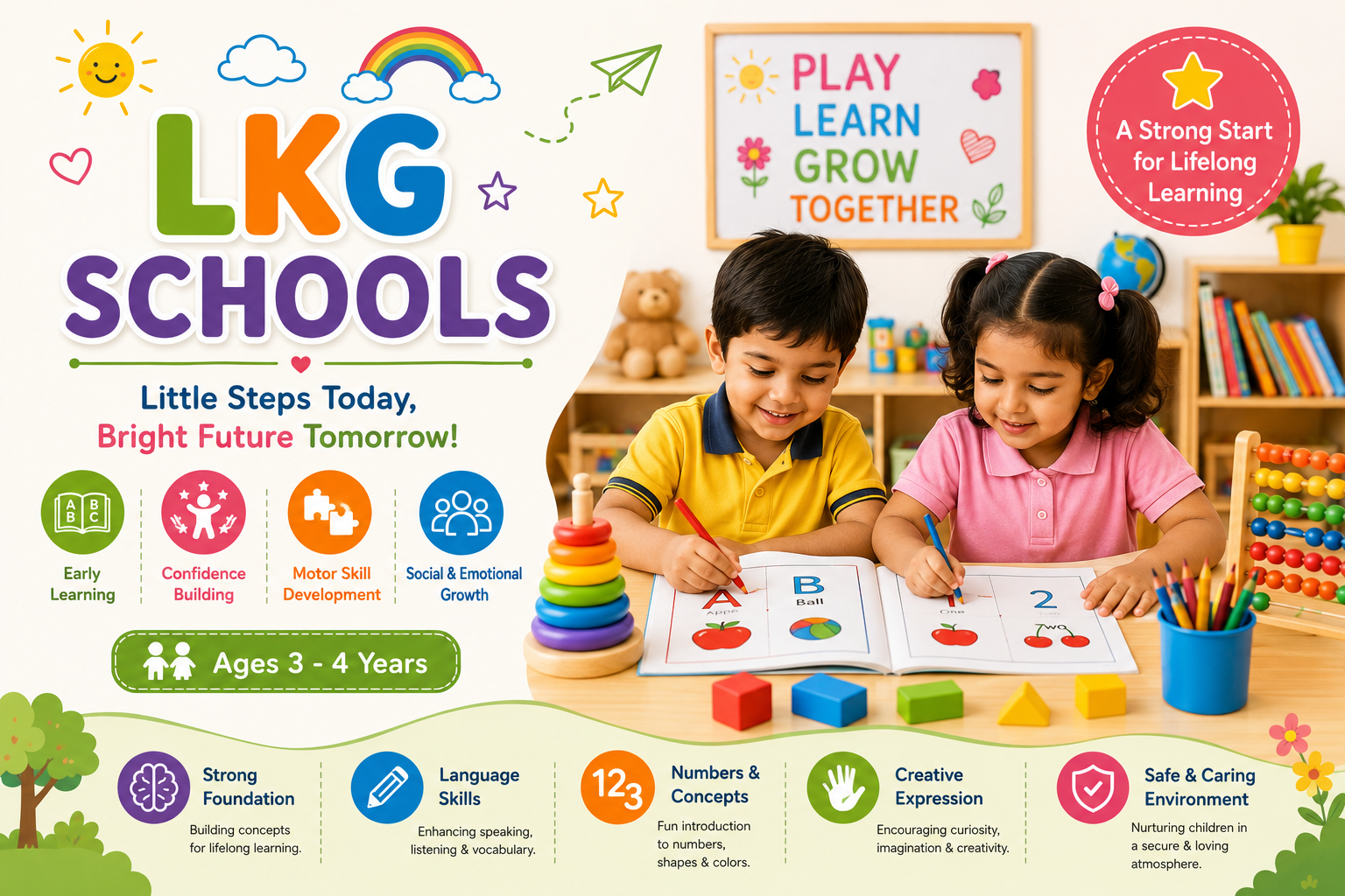LKG Admission in Bangalore – Find the Best LKG Schools in Bengaluru